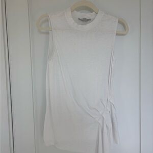 All Saints White Muscle Tee